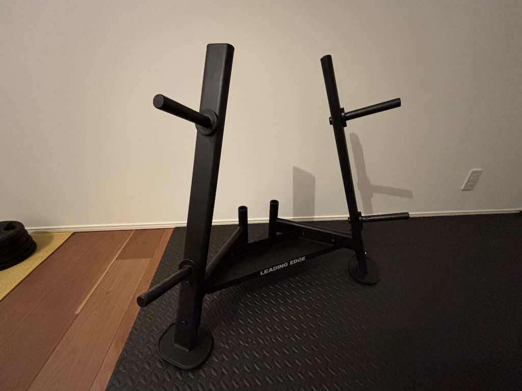 ホームジム　初心者　プレートラック