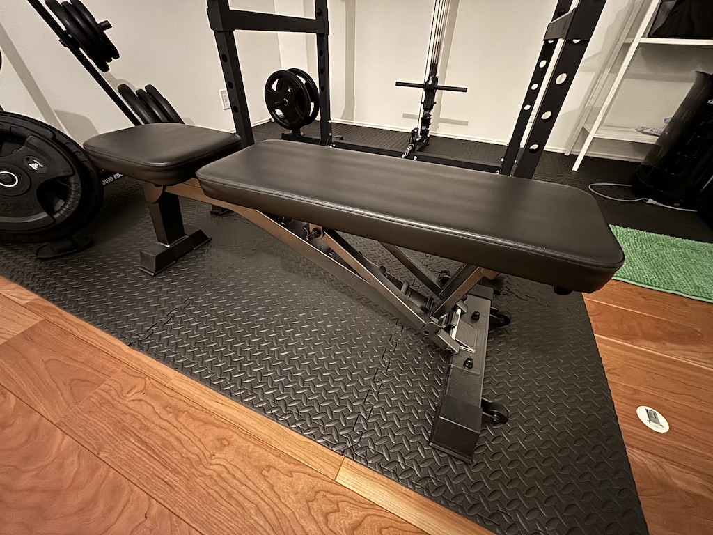 ホームジム　初心者　ベンチ台