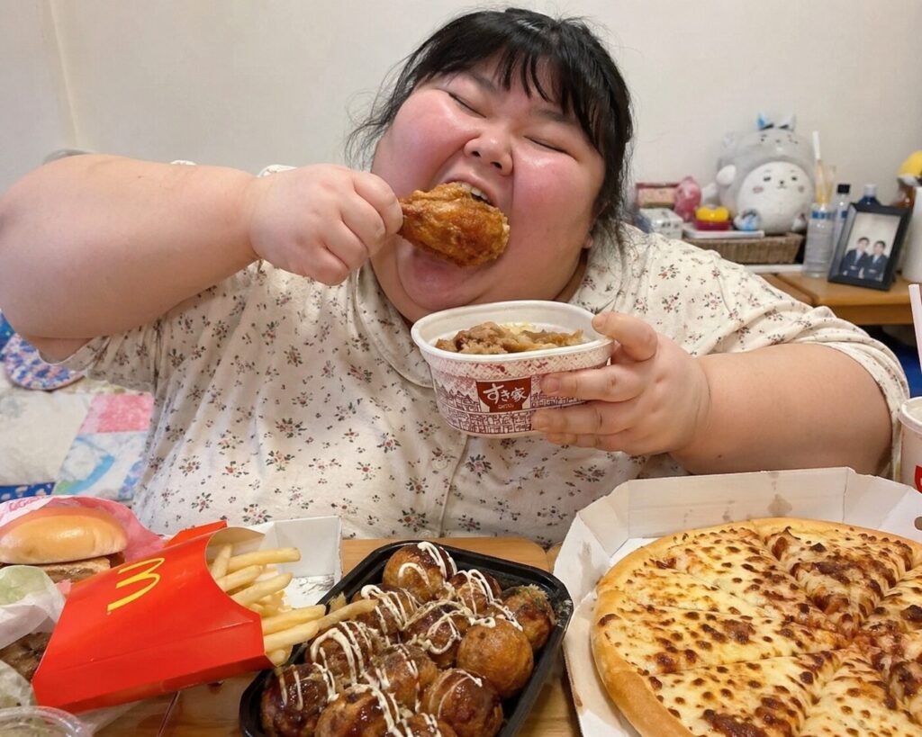 デブ女　セルライト